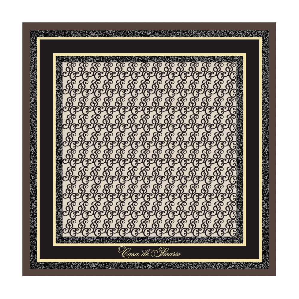 Monogram Scarf